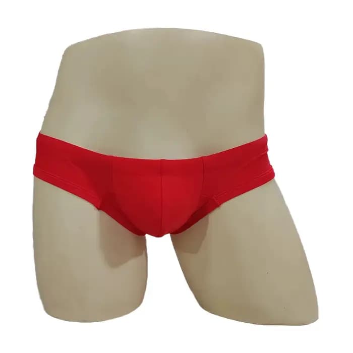 BOYTHOU Short de bain pour homme avec motif taille basse