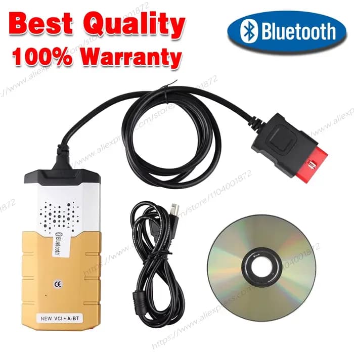Nouvel outil de diagnostic VCI pour VD DsI50 CDP Unlimited 2021.11 avec Keygen Vd Tcs Cdp Pro Plus Scanner OBD2 pour voitures et camions