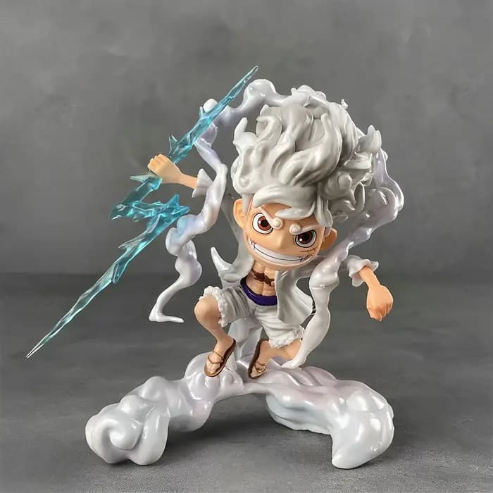 Figurine d'anime ONE PIECE, jouets SD Nika Luffy 5ème vitesse éveillée, figurine en PVC, figurines d'action, collection, modèles, ornements, cadeaux, jouets