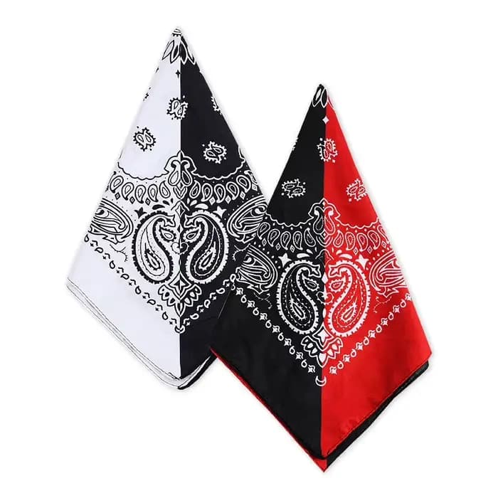 Mode Hip Hop imprimé Bandana d'homme femmes bandeaux d'extérieur bandeau de cheveux enveloppes de poignet foulards de cheveux accessoires de cheveux de haute qualité