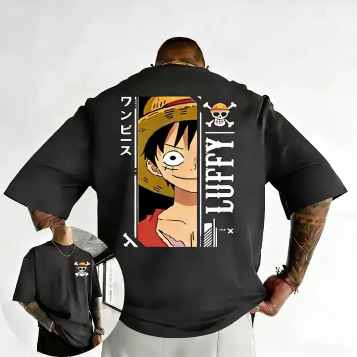 T-shirt imprimé One Piece Anime Luffy pour hommes et femmes, T-shirt de sport pour hommes, T-shirt d'été pour hommes, Nouveauté 2026