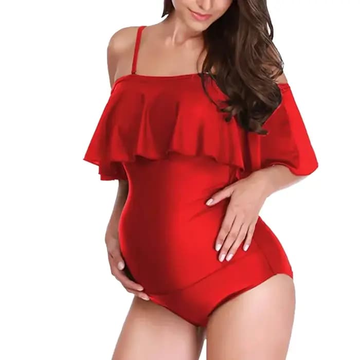 Maillot de bain une pièce pour femme enceinte