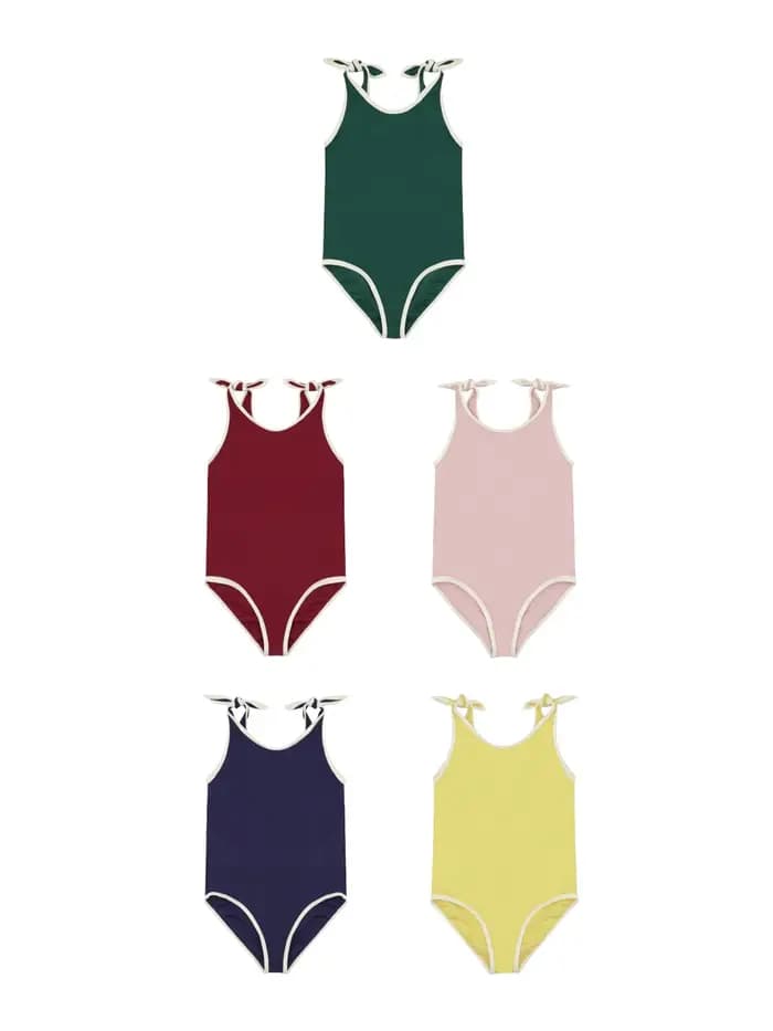 Nouveau maillot de bain une pièce pour filles 2026 – Bikinis mignons pour l'été – Tenue