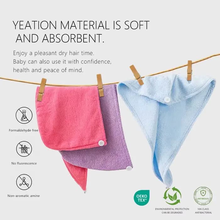 Serviettes de bain en Fiber de bambou
