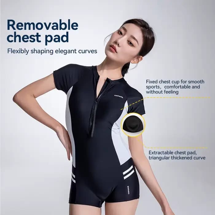 COPOZZ femmes surf Sport maillot de bain une pièce maillots