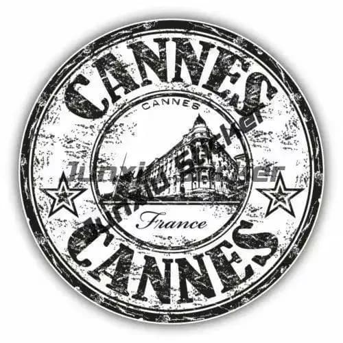 Autocollants d'emblème France Coat of Arms Feel, Paris, Mont Martre, sceau de Cannes, autocollant en forme de tour Eiffel