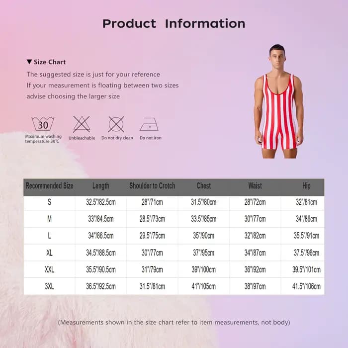 Maillot de bain une pièce athlétique rayé pour homme