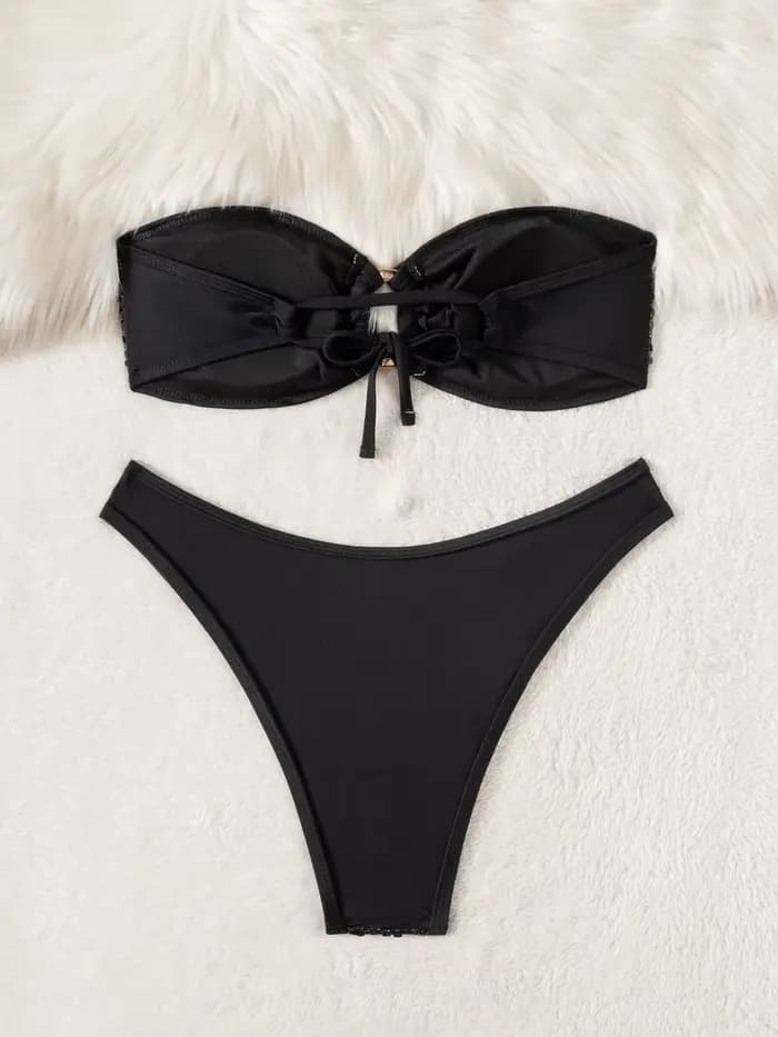 Bikini Bandeau Sexy 2026 pour Femme