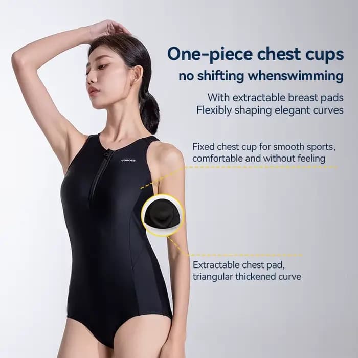 Maillot de bain une pièce Rashguard pour femme, combinaison de surf, maillots de bain de plongée en apnée fibrSnorkeling, Udissolve 50 +, sports, plus récent, compétition