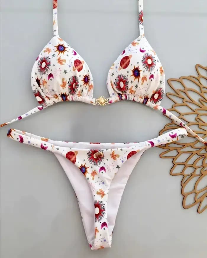 Maillot de bain brésilien sexy pour femmes, bikini de plage, vacances, nouveau