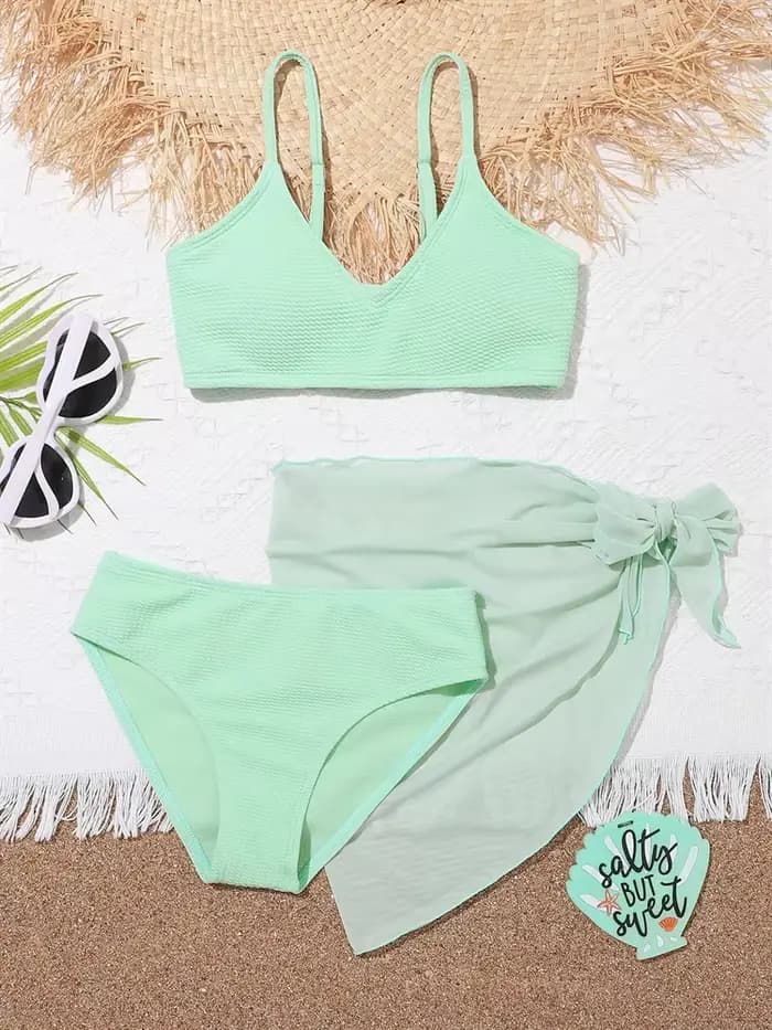Maillot de bain bikini pour filles 2026 Nouveau ensemble