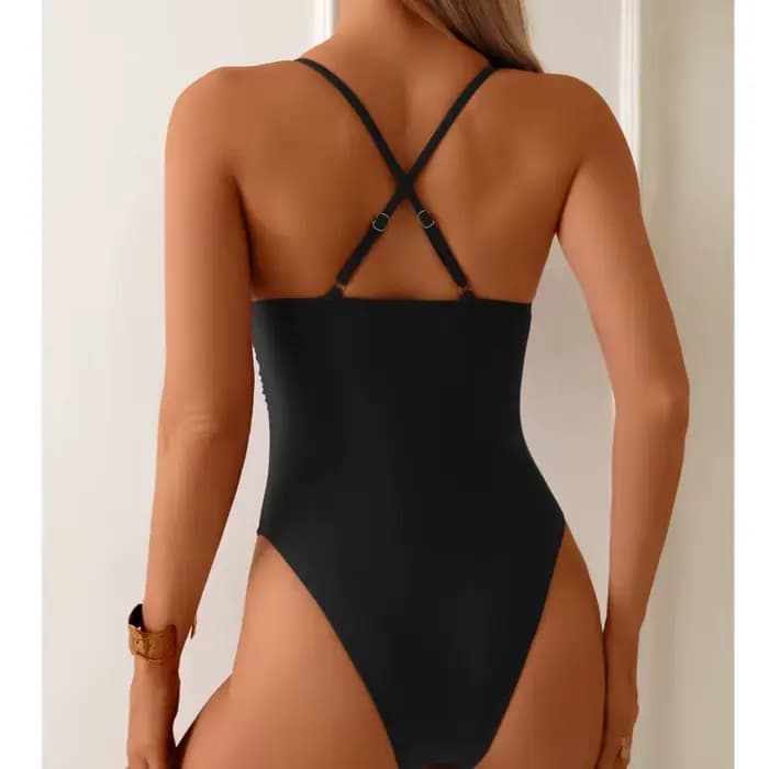 Une pièce grands maillots de bain fermé grande taille