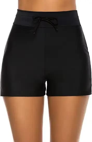 Culottes de bikini taille basse grande taille pour femme – Nouveauté de la saison – Maillot de bain d'été en nylon avec cordon de serrage – Vente flash