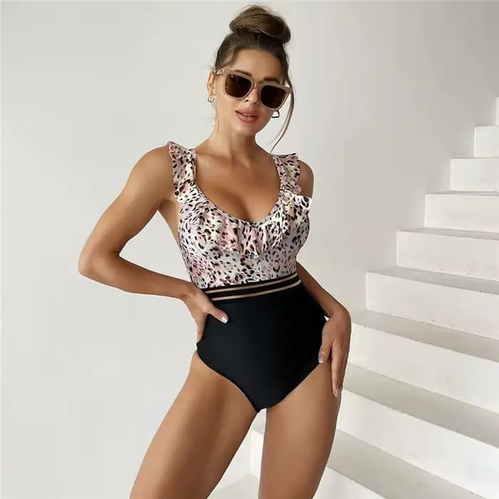 Maillot de bain une pièce rembourré pour femme