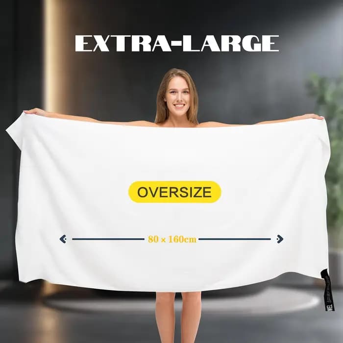 Grande serviette de bain luxueuse en microfibre, Super absorbante, douce, à séchage rapide, pour salle de bain, plage, Yoga, sport, nouvelle collection
