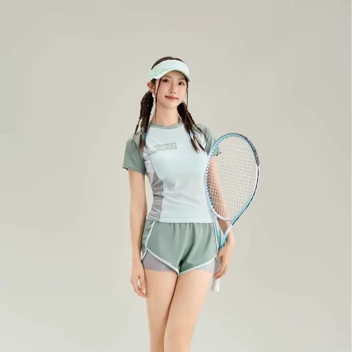 Maillot de bain fendu pour femmes