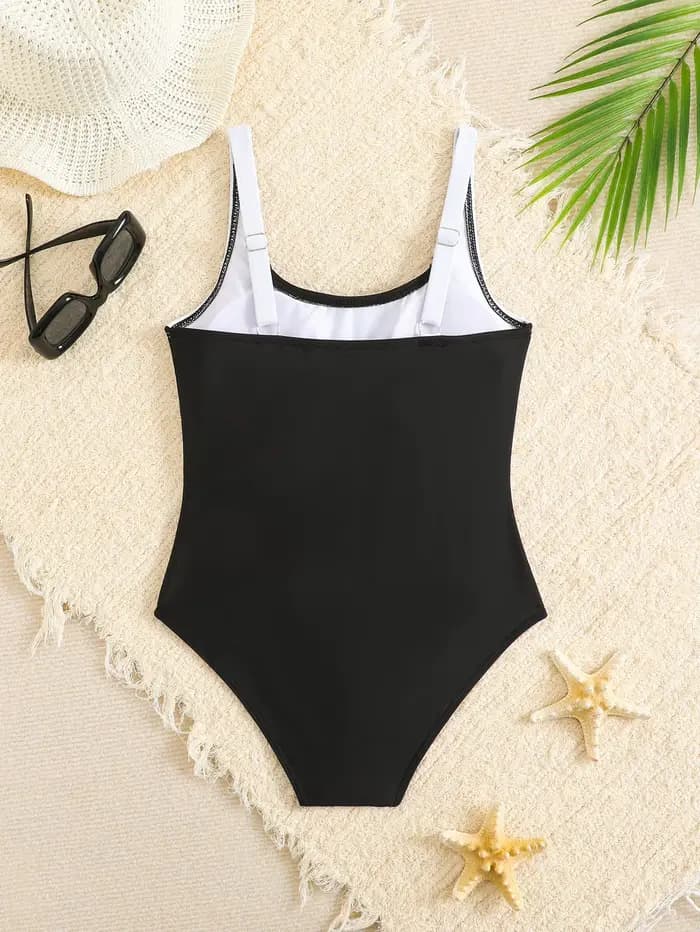 Maillot de bain une pièce pour filles préadolescentes, bikini pour grandes filles, vêtements de bain pour enfants de 7 à 16 ans