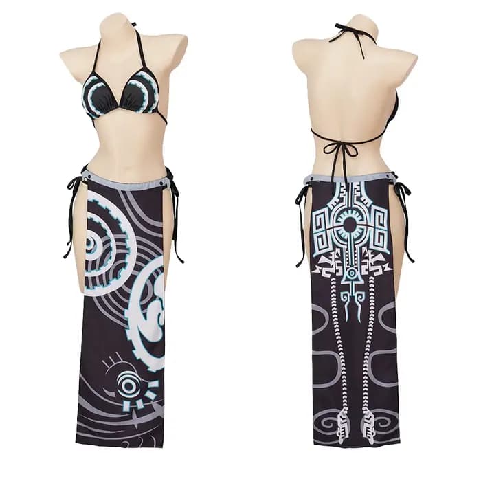 Jeu Midna Chun Twilight Link Cosplay Costume Sexy jarretelles Bikini costumes femmes fantaisie piscine fête maillot de bain tenues d'halloween
