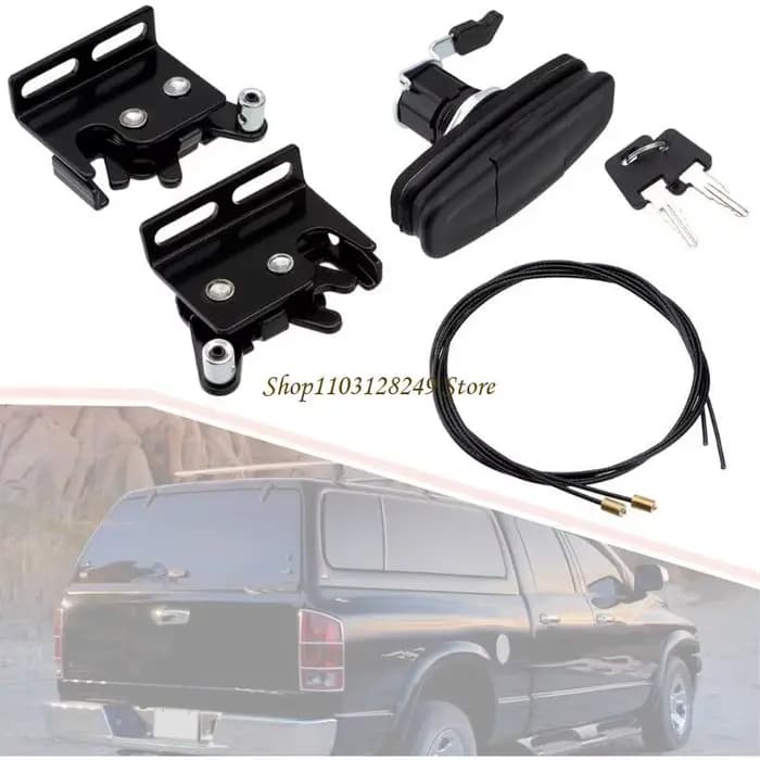 Accessoires de modification de camion pour 100XQ 100XL 100XR : Ensemble de poignées torsadées avec capuchons de camion, loquets torsadés et câble 113436 83514