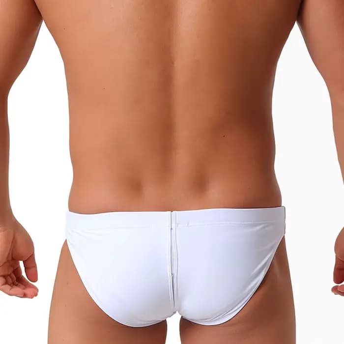 Slip de bain ajusté pour hommes