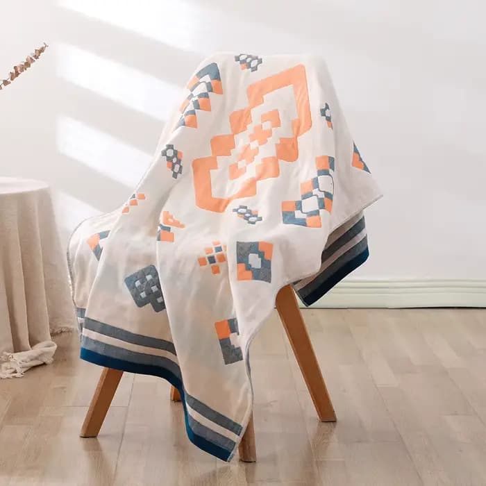Serviette de bain florale bohème pour femmes et enfants