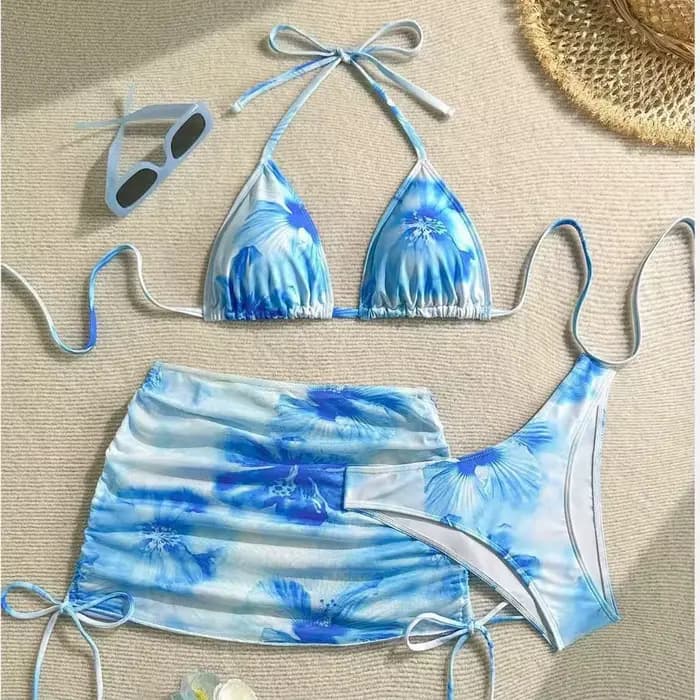 Ensemble bikini sexy 3 pièces pour femme