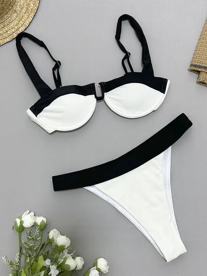 Maillot de bain deux pièces sexy pour femmes