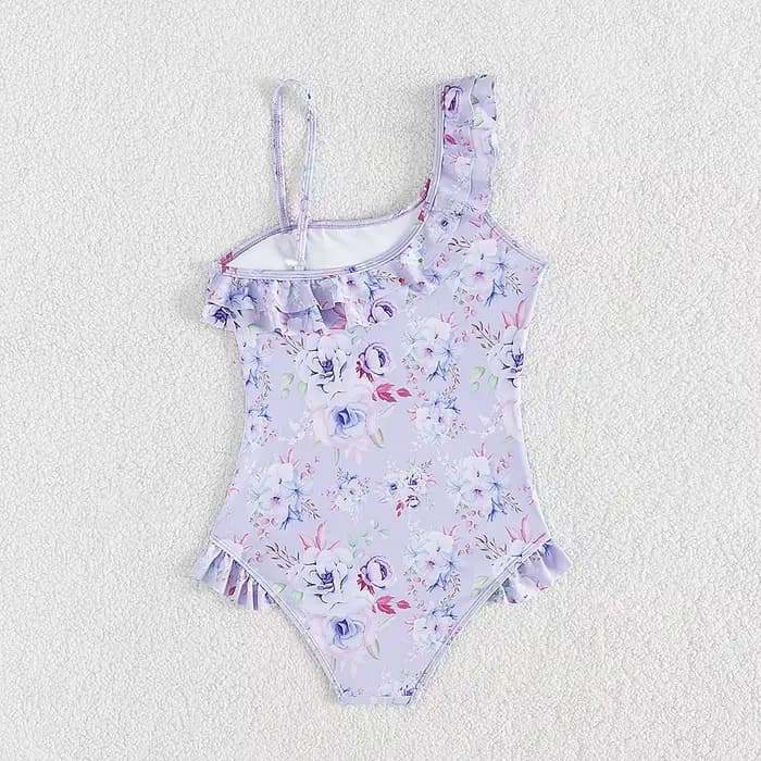 Maillot de bain une pièce pour adolescentes de 5 à 14 ans