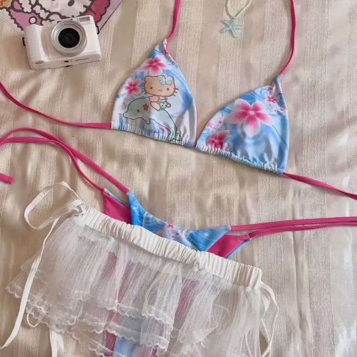Maillot de bain Hello Kitty mignon