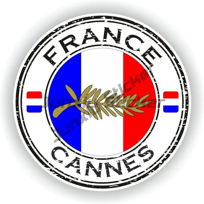 Autocollants de chiffres de drapeau de France, étiquette étanche de la tour Eiffel de Cannes, Paris, JDM, pour pick-up, camping-car, ordinateur portable, accessoires en PVC