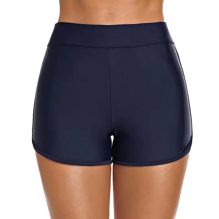 Short de bain femme taille haute conseil maillot