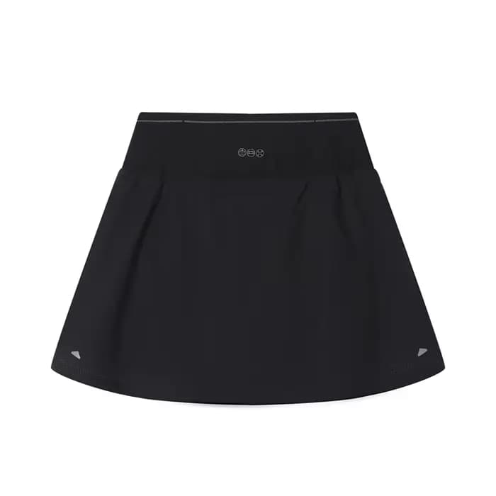 Li-Ning Jupes courtes de course pour femmes AT DRY Coupe régulière Confortables Respirantes Couleur unie LiNing Jupes courtes de sport ASKV022
