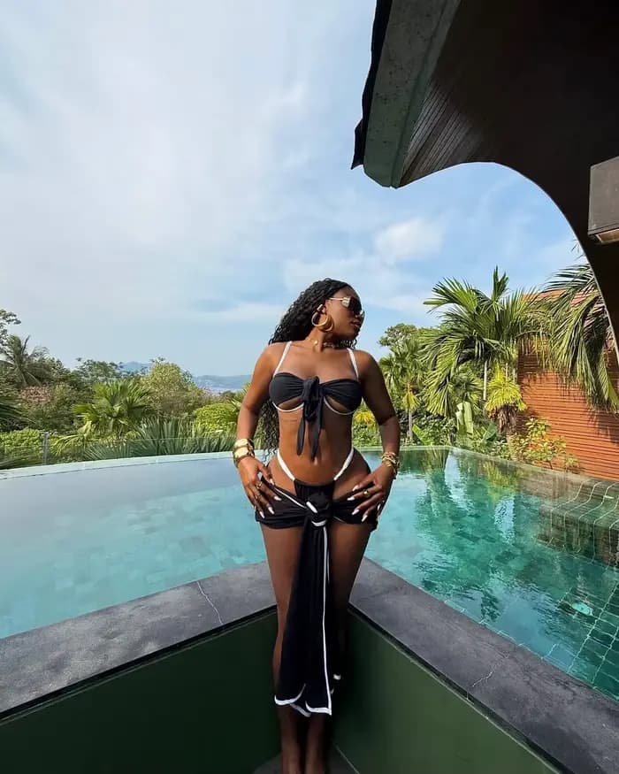 Maillot de bain trois pièces pour femmes