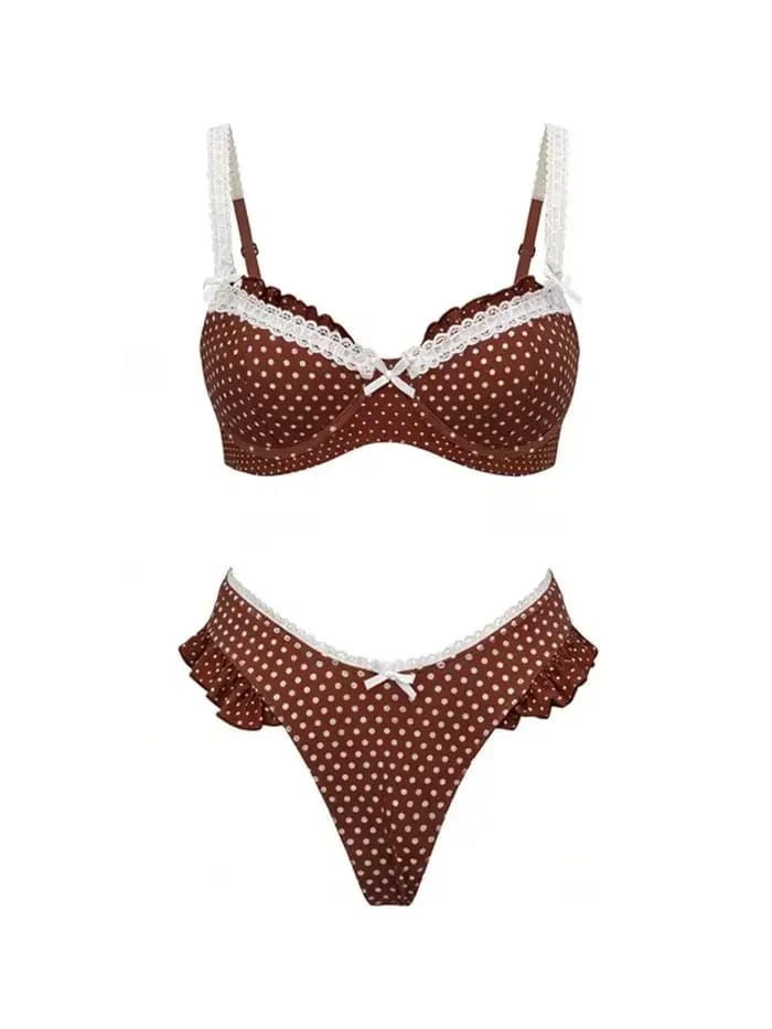 Ensemble de bikini brésilien sexy avec jupe