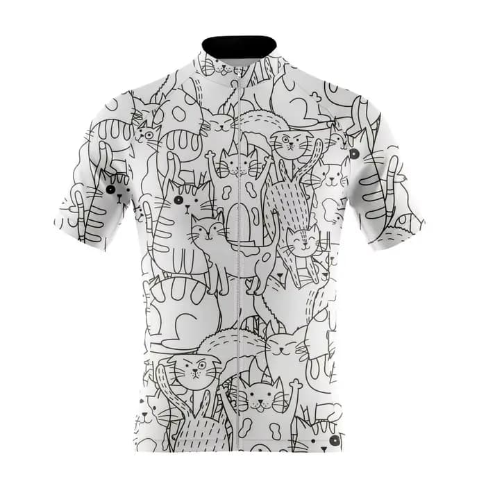 Maillot de cyclisme pour hommes, vêtements à manches courtes, maillot de cyclisme respirant à séchage rapide, noir, haute qualité, Espagne, été, nouvelle équipe