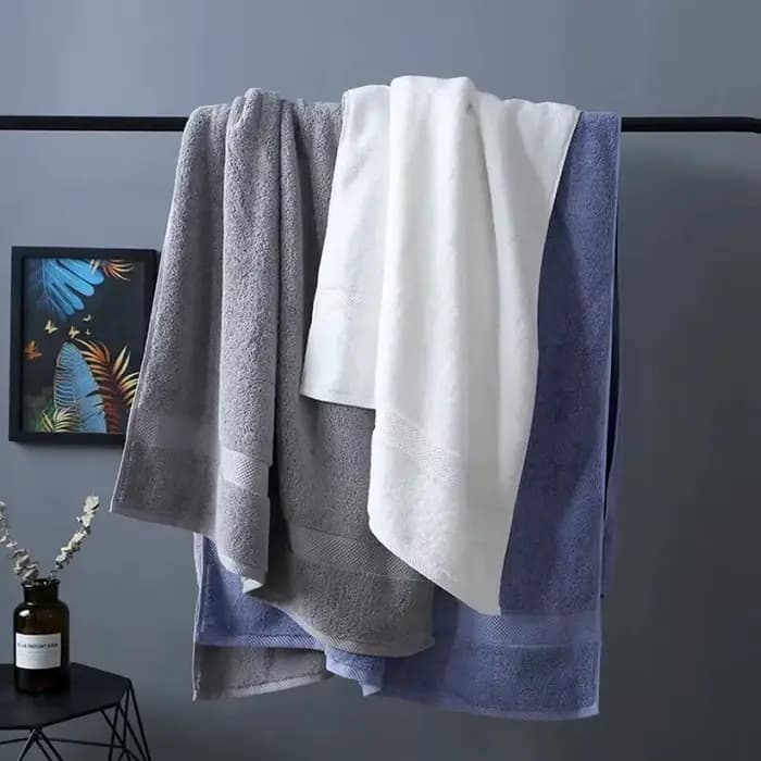 Serviette de bain en coton pour adultes