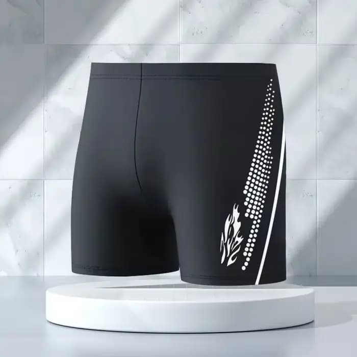 Maillot de bain respirant taille haute pour hommes