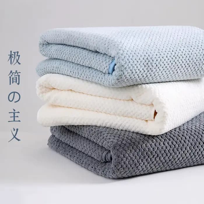 Boluoge grande serviette de bain