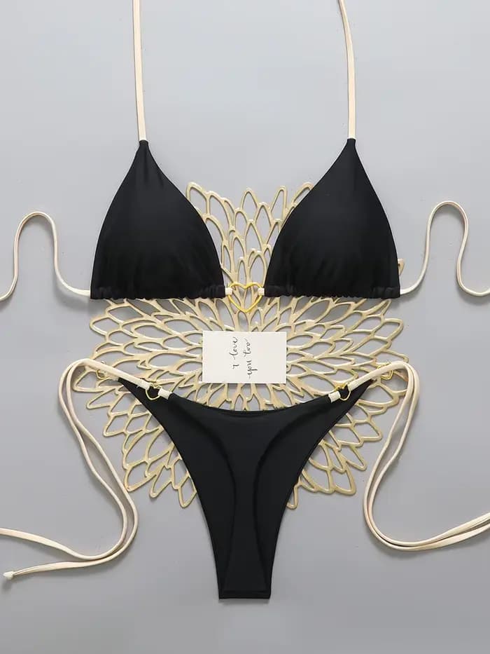 Micro Bikinis Push Up femmes maillots de bain 2026 Sexy maillots de bain brésilien Bikini ensemble String Biquini solide maillot de bain été maillots de bain