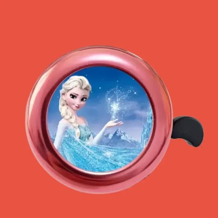 Disney – sonnette de vélo en forme de dessin animé, alarme sonore forte, son clair comme du cristal, accessoires de sécurité pour poignée de vélo, 1 pièce