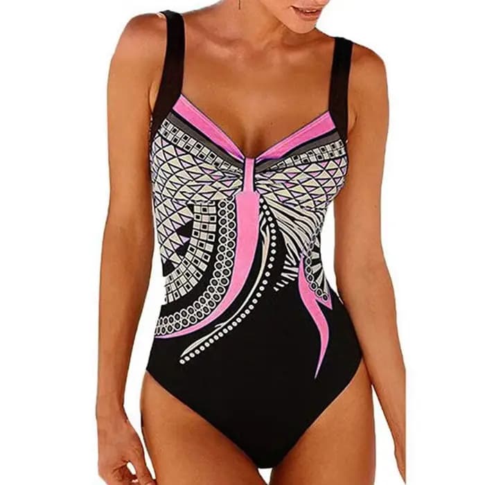Maillot de bain une pièce froncé, Sexy, contrôle du ventre, Vintage, couleur unie, Monokini, vêtements de plage, grande taille, pour femmes, 2024