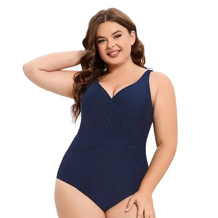 Bikini imprimé grande taille pour femme, maillot de bain une pièce, baigneur, maillots de bain, grande taille, XL- 5XL
