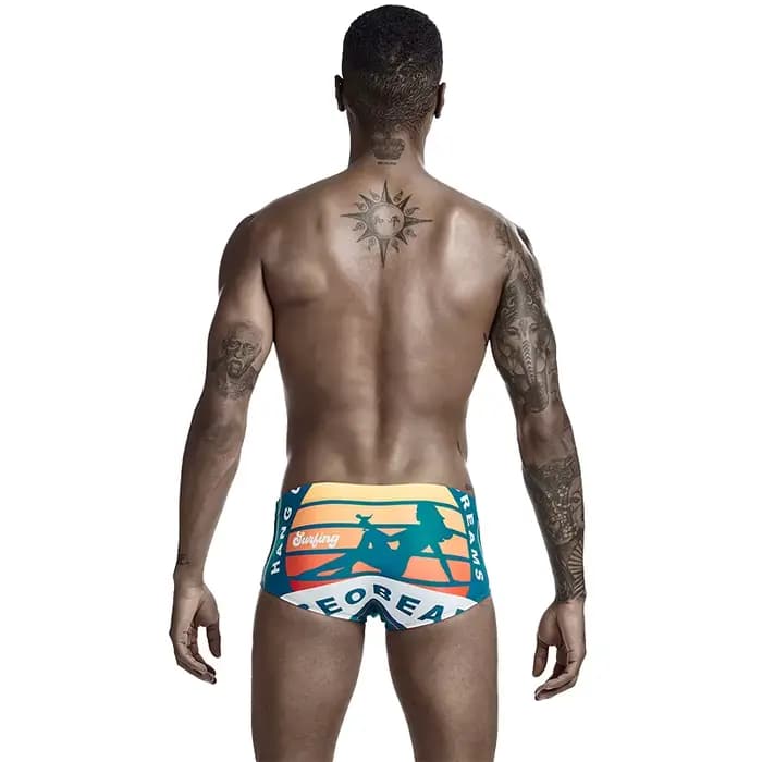 Maillot de bain sexy pour homme, slip de plage, bikini imbibé