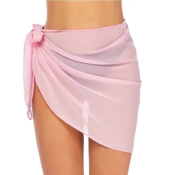 Sarong d'été léger et respirant en maille transparente pour femmes