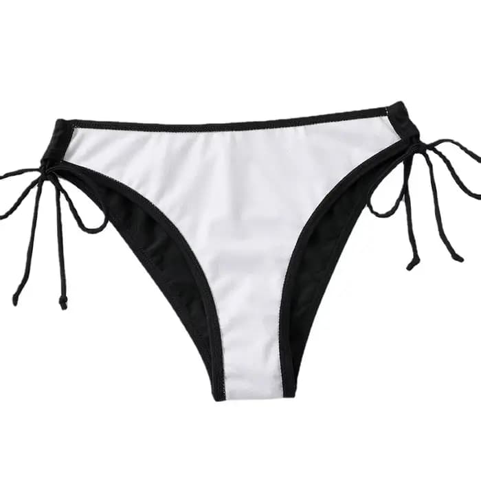 2025 Sexy licou Bikini maillot de bain taille basse noir/rouge/Rose plage maillot de bain pas cher pansement maillot de bain brésilien deux pièces vente