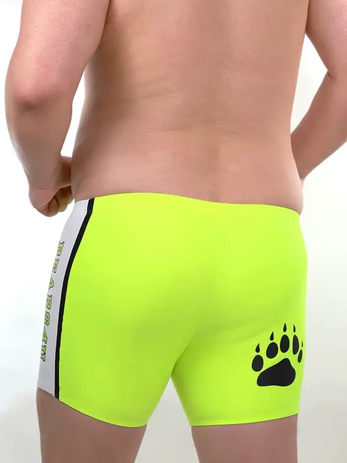 Ours patte griffe hommes grande taille maillots de bain maillot