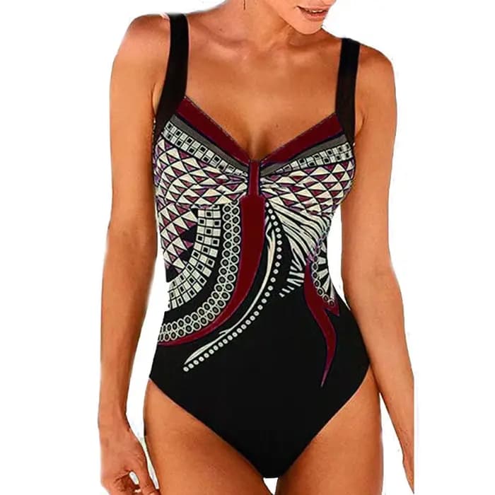 Maillot de bain une pièce froncé, Sexy, contrôle du ventre, Vintage, couleur unie, Monokini, vêtements de plage, grande taille, pour femmes, 2024