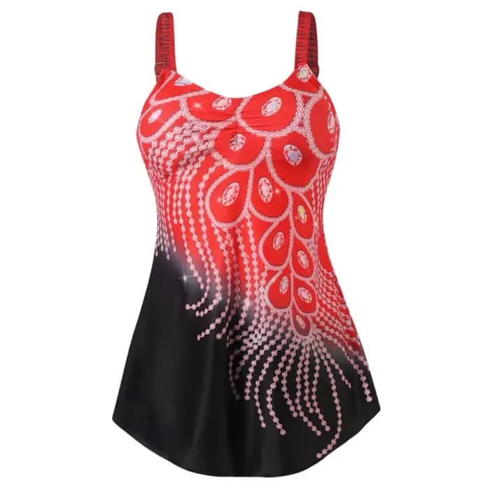 Maillot de bain imprimé Style princesse pour femmes