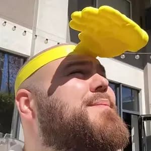 Chapeau Pare-Soleil en Forme de Palmier