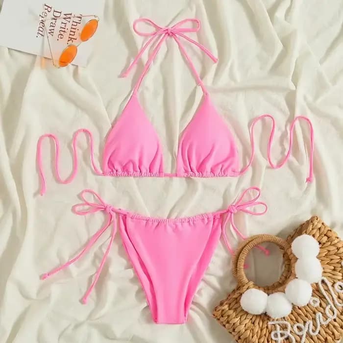 Maillot de bain Sexy à trois points pour femmes